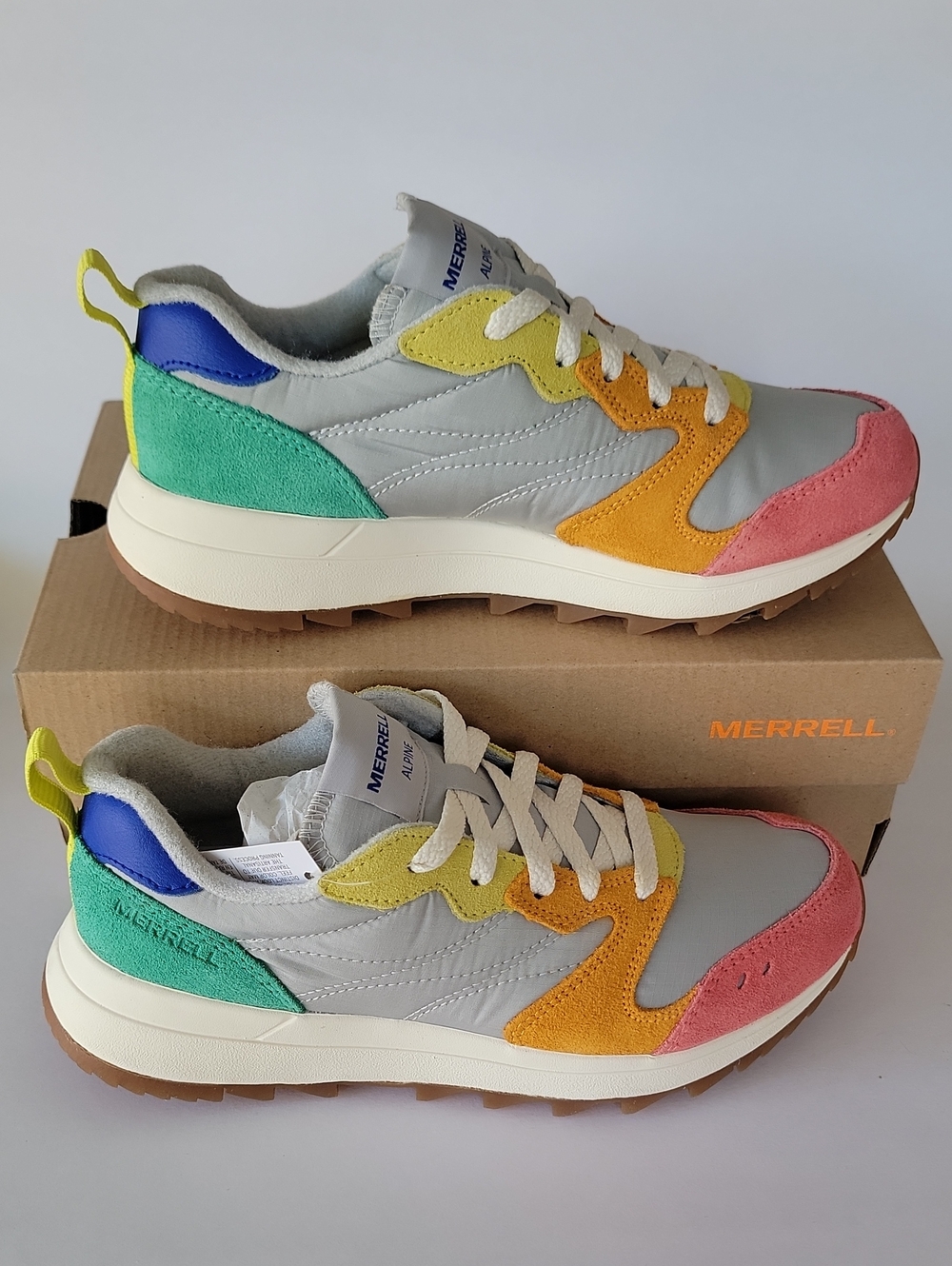 Merrell Alpine 83 Women's Lace Up Low Top Colorblock Sneakers J008392 - Picture 9 of 9